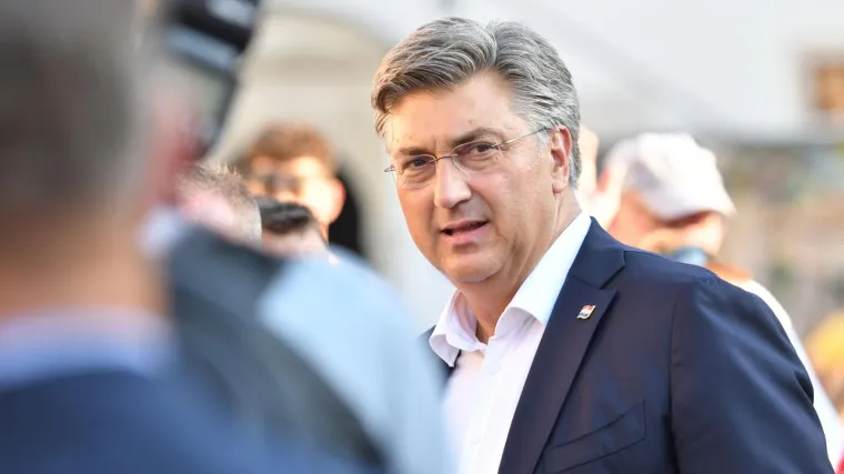 Plenković o prosvjedu: 'Smiješno - prosvjed je organizirao Špika koji je podržao Milanovića'