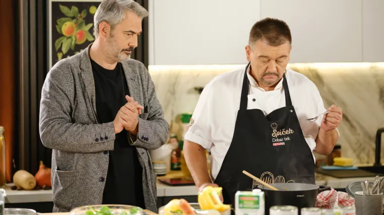 Chef &Scaron;piček ugostio Đorđa Kukuljicu: Evo kako su skupa pripremili krepko varivo od slanutka i tofua!