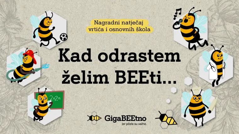 Otvara se natječaj Kad odrastem želim BEEti