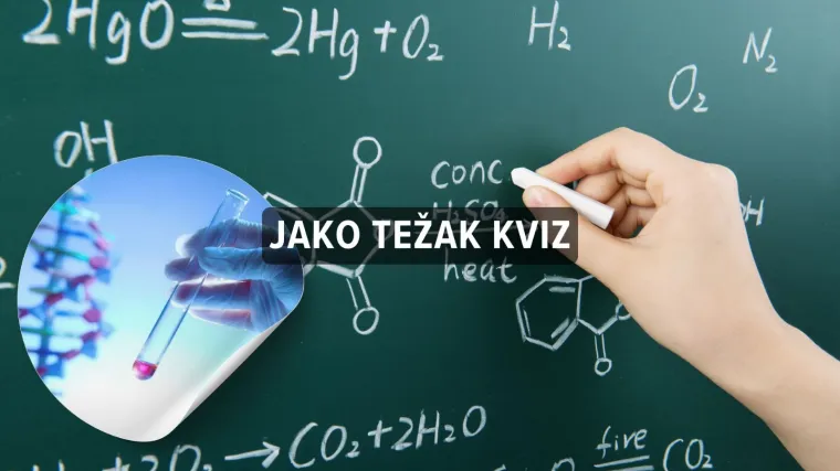 Kviz: Može&scaron; li prepoznati kemijske elemente po njihovim simbolima?