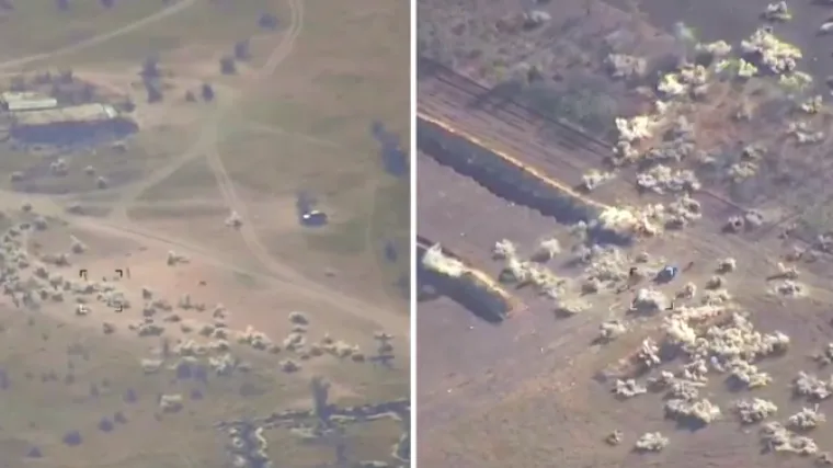 Brigada 'Black Forest' zasula projektilima ruske snajperiste na poligonu. Objavili brutalni video