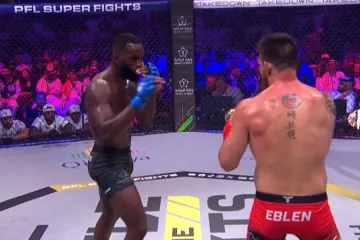 Fabian Edwards zarezao noktom u oko Johnnyju Eblanu