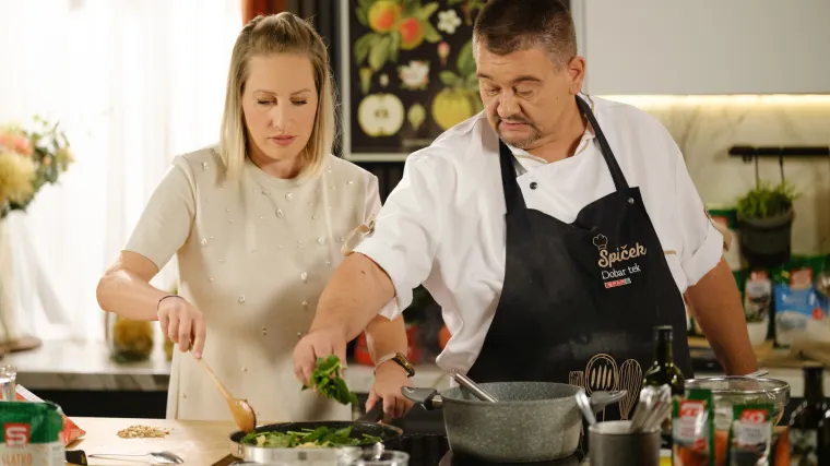 Chef &Scaron;piček pokazao kako napraviti domaće rezance u umaku od gljiva, oraha i &scaron;pinata