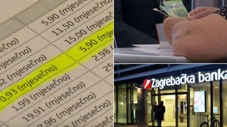 Banke uvode promjene. Naknada se više ne naplaćuje, ali zato hoće štošta drugo: Lepeza umjesto 93 centa - 5.90 eura