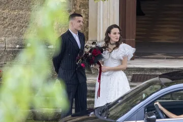 Zaljubljeni 'preko u&scaron;iju': Pojavile su se nove fotografije s vjenčanja Baby Lasagne