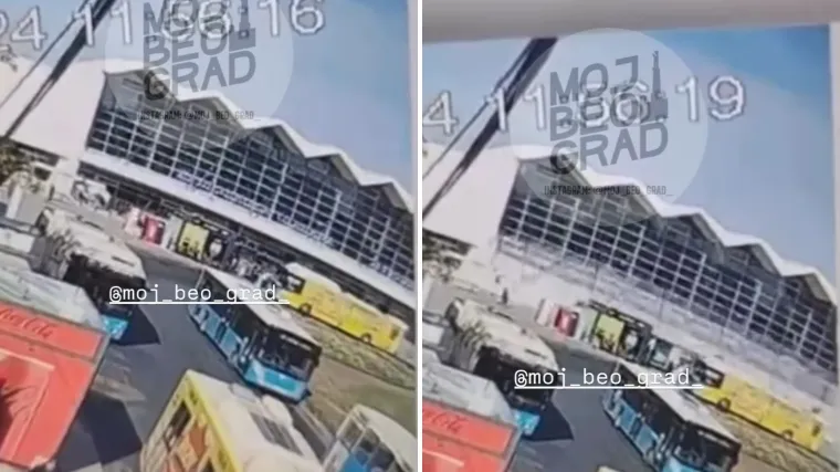 Nova snimka dramatičnih trenutaka u Novom Sadu, ispitano 26 osoba. Dačić: 'Dokazi su na sigurnom'