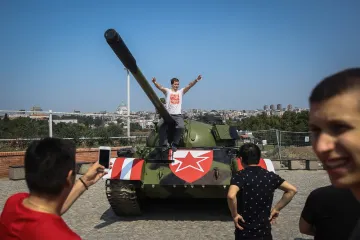 Ovo je sporni tenk pokraj Marakane koji je izazvao kontroverze i šokirao španjolske novinare