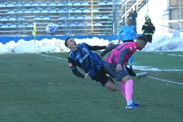 Remi Varaždina i Lokomotive u snježnim uvjetima