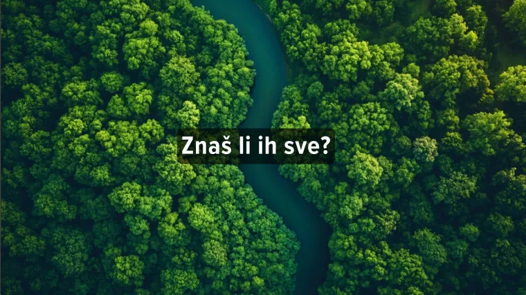 Kviz o europskim rijekama - zna&scaron; li sve o njima?