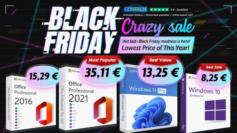 Office paketi bez pretplate samo 15,29 &euro;, originalni Windows 11 Pro po najnižoj cijeni