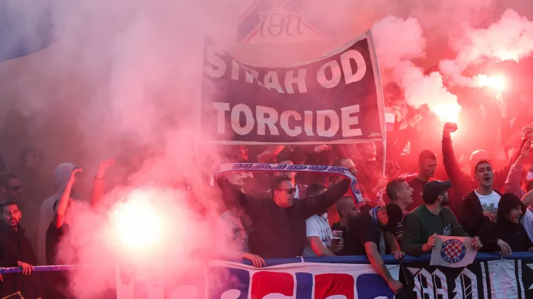 Torcida brutalnom porukom pozvala na trening Hajduka uoči derbija: 'Gazi gubu'