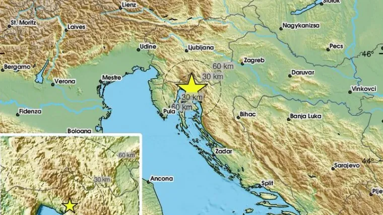 Dva potresa uzdrmala Riječane: 'Prasak kao eksplozija, mislio da se minira negdje...'