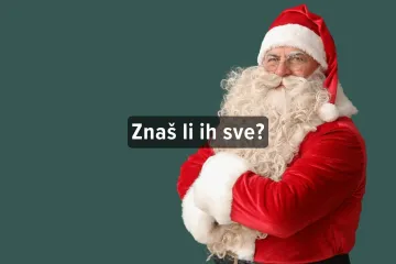 Kviz o nazivima Djeda Božićnjaka - Možeš li imati sve točno?