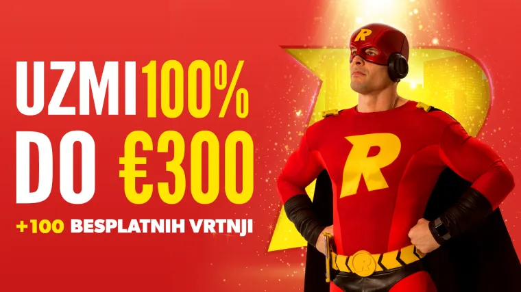 Iskoristi brutalan bonus dobrodo&scaron;lice !