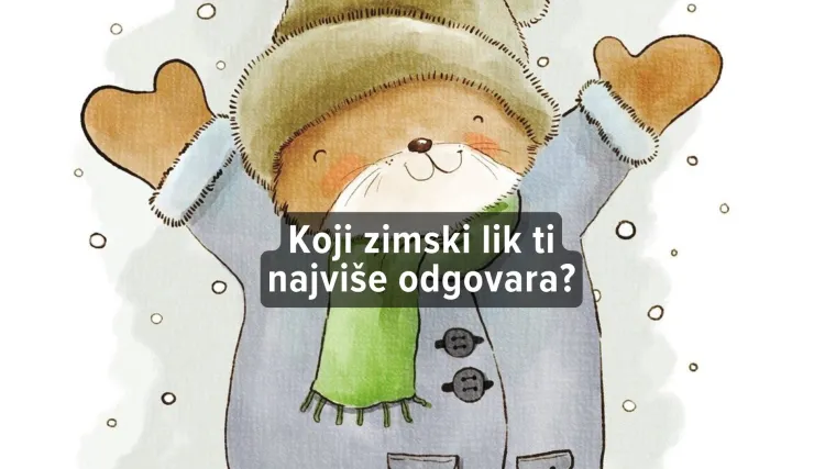 Kviz - Koji si lik iz zimskog crtića?