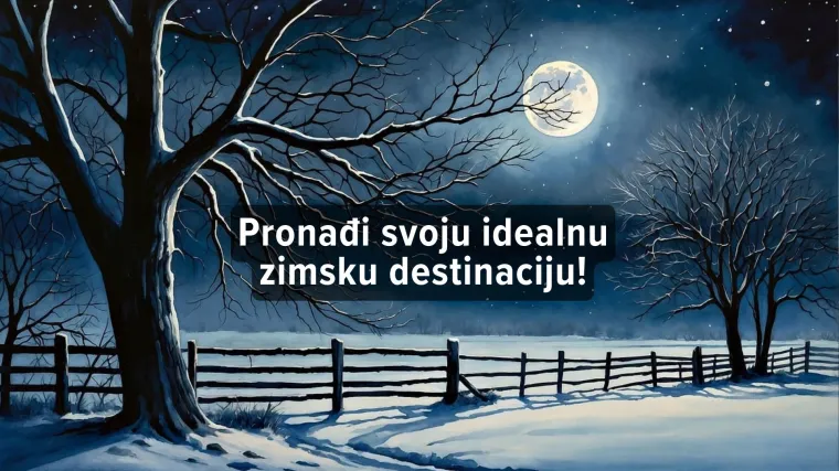 Kviz - Koja hladna destinacija je savr&scaron;ena za tebe?