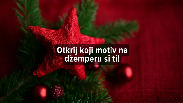 Kviz - Koji si motiv na božićnom džemperu?