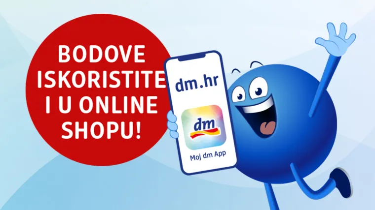 Od sada dm active beauty bodove možete koristiti u dm online shopu