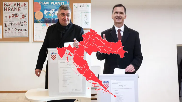 Razlika kandidata koji ulaze u 2. krug najveća u povijesti Hrvatske. Znate li tko je jedini pobijedio u 1. krugu?