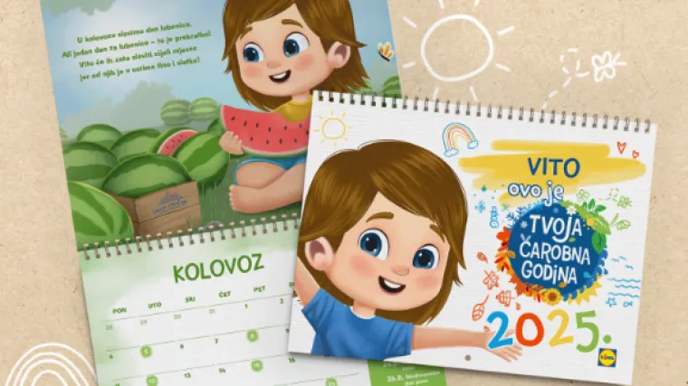 Ovo je tako slatko! Lidl radi personalizirane kalendare za klince, a evo kako možete do njih