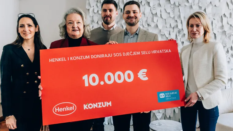 SOS Dječjem selu Hrvatska uručena donacija od Henkela i Konzuma