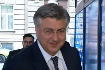 Plenković izgovorio samo jednu rečenicu na pitanje novinara