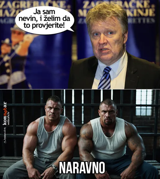 Sve je to samo dio treninga