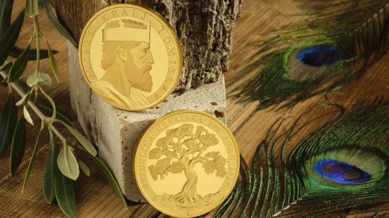 Lik kralja Tomislava krasi novu kovanicu Hrvatske kovnice novca