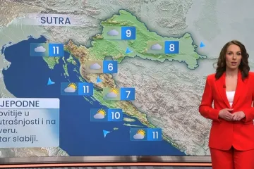 Neugodno ulazimo u vikend: Ciklona se premješta preko naših krajeva
