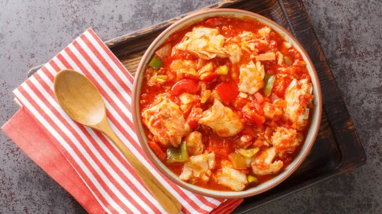 Pravi dalmatinski bakalar na crveno. Ovaj recept uspijeva svaki put