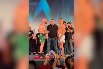 Ceremonijalno vaganje u Ljubljani: Kosednar vs Hudson