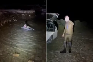 Uhvaćeni na djelu: Slovenci došli na Cres u noćni lov podvodnom puškom!