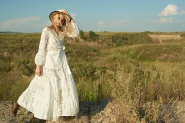 Od boho do minimalističkih modela: Duge bijele suknje ponovno su hit