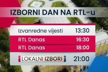 Uz RTL pratite slavlje u pobjedničkim, ali i tugu u gubitničkim stožerima na izborni dan