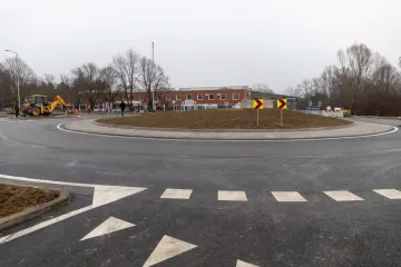 Novi kružni tok na važnim osječkim prometnicama pu&scaron;ten u promet