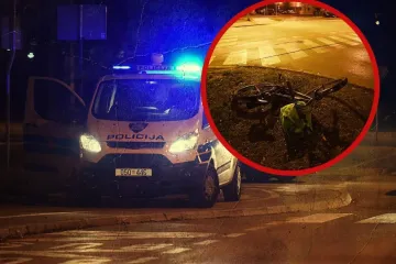 Te&scaron;ko ozlijeđena biciklistkinja (51)! Dok je prelazila cestu udario je 77-godi&scaron;nji vozač