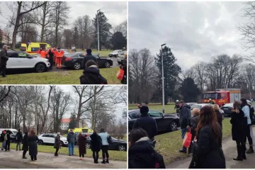 Prometna u Čakovcu: Na terenu hitna pomoć, policija i vatrogasci, jedna osoba ozlijeđena
