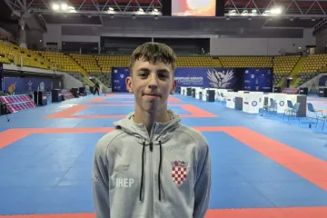 Mladi karlovački karatist Tomislav Čorda&scaron;ev deveti na Europskom prvenstvu za kadete &ndash; uz dobre borbe uz samo malo sreće mogao je i do medalje