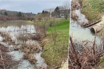 Pored karlovačke bolnice nastaje jezero: Stanari se žale na smrad...