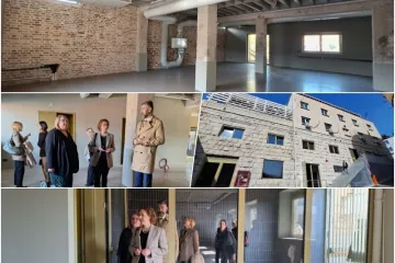 Gradonačelnik i ministrica obi&scaron;li buduću knjižnicu u TUP-u: 'Očekujemo da će u ranu jesen vrvjeti životom'