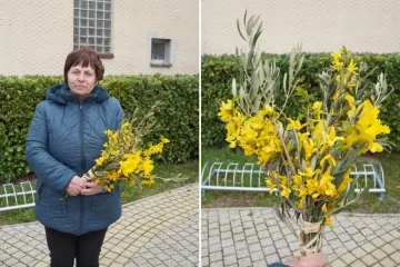 Ruža Horvat: 'Buket za Cvjetnicu je tradicija koju njegujem odmalena'