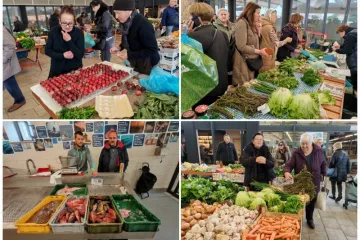 Bili smo na placi: Ponuda ribe za Veliki petak skromna