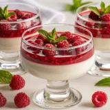 Panna cotta s malinama: Osvježavajući desert gotov za 20 minuta