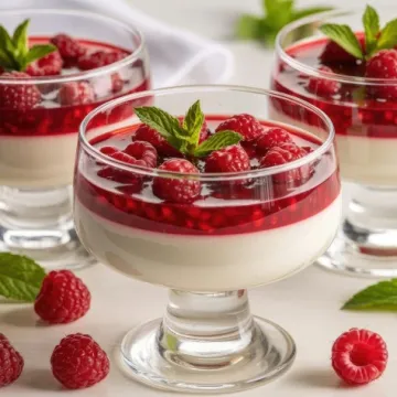 Panna cotta s malinama: Osvježavajući desert gotov za 20 minuta