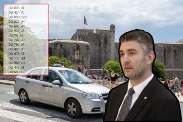 Franković objavio tablice prekr&scaron;itelja koje je osobno prijavio