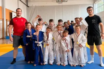 JUDO KLUB ZRINSKI Najmlađi juda&scaron;i osvojili 14 medalja na Mini ligi u Ptuju
