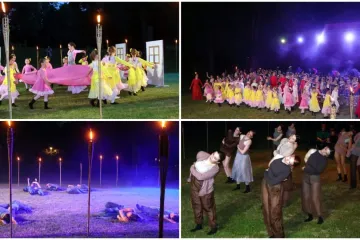 NA DLANU JEZERA Perivoj Zrinskih oživio glazbom i plesom