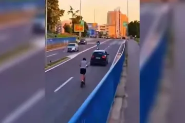 Policija prona&scaron;la tinejdžere koji su romobilima jurili kroz podvožnjak u Osijeku