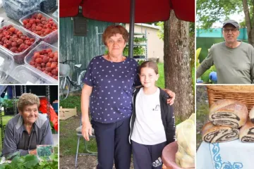 Borovnice iz Mačkovca za 10 eura, pola kila malina iz Zasadbrega za 4