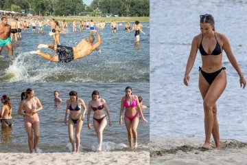 Osijek je pobjegao od vrućine na Dravu, pogledajte kako se uživa na Kopiki